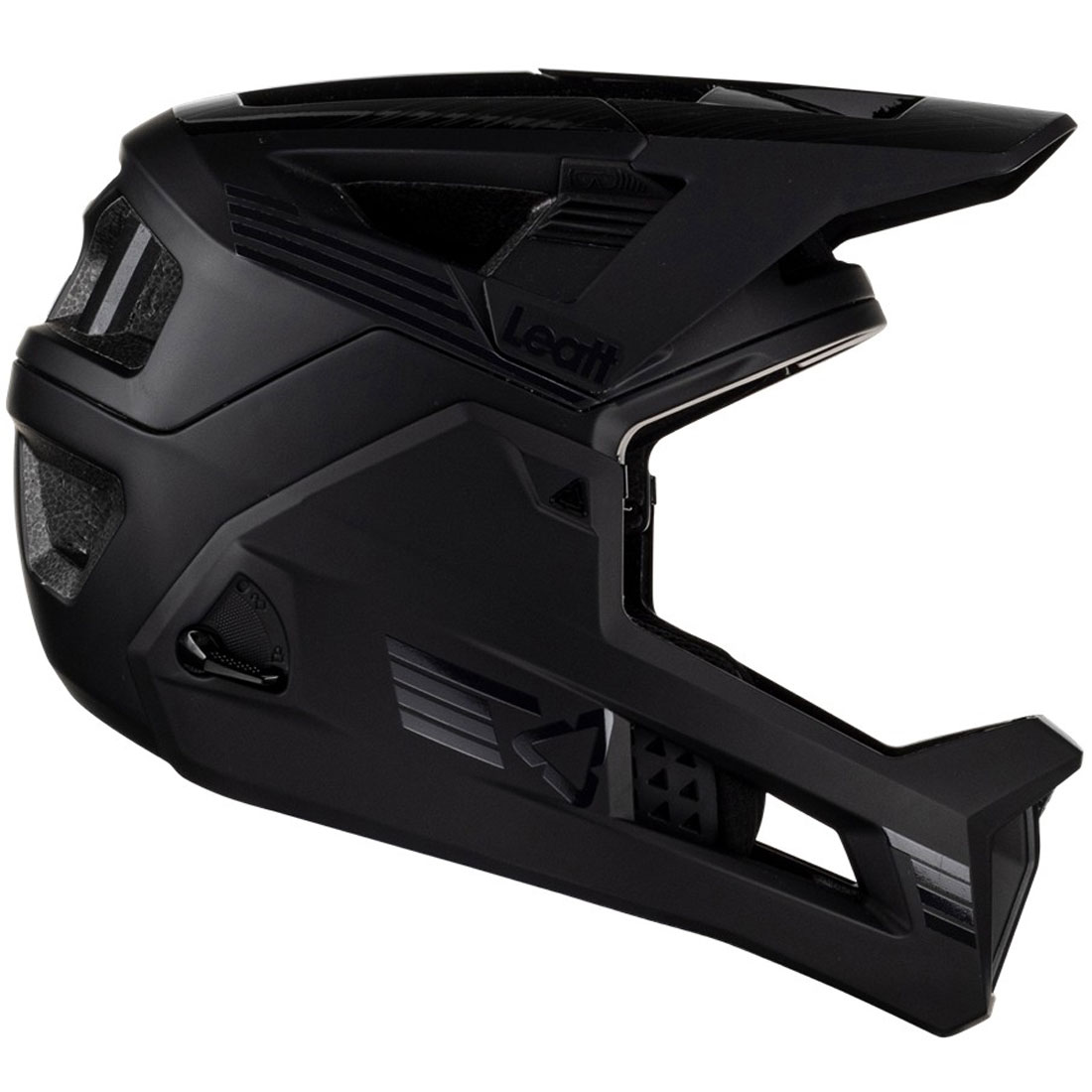 Capacete Leatt Enduro Preto Cinza