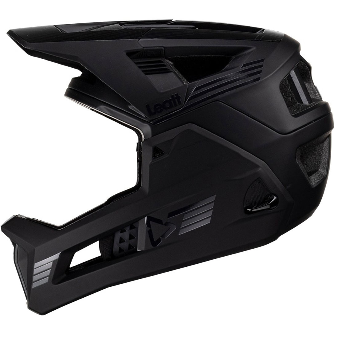 Capacete Leatt Enduro Preto Cinza